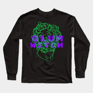 Neon Outlines Long Sleeve T-Shirt